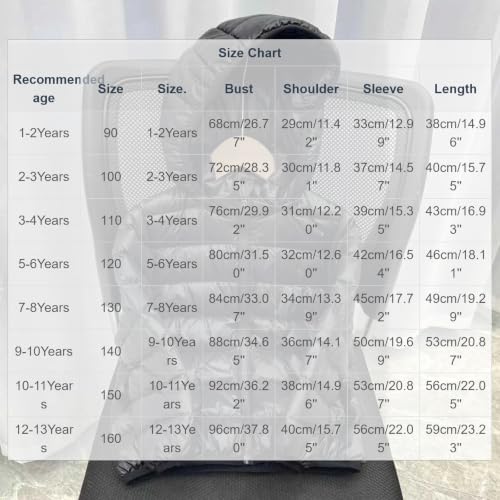 Girls Winter Coat Quilted Lightweight with Hood Warm Puffer Jackets 2-13Y - image 4