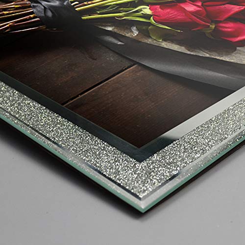 Amazon Brand - Umi Glitzernder Bilderrahmen aus Glas 15x20cm, 2er Set – Bild 4