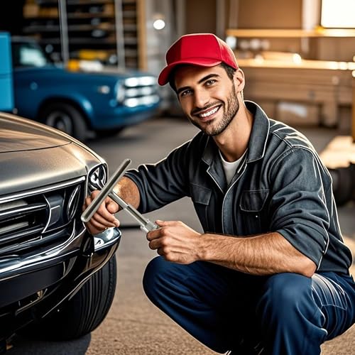 UMLIPOT Beulenzieher, Auto Dellen Reparaturset, Auto Paintless Dent Beulenzieher Kit, Auto Ausbeulwerkzeug, Dent Puller Slide Hammer für Fahrzeug Entfernen (EIN Satz)