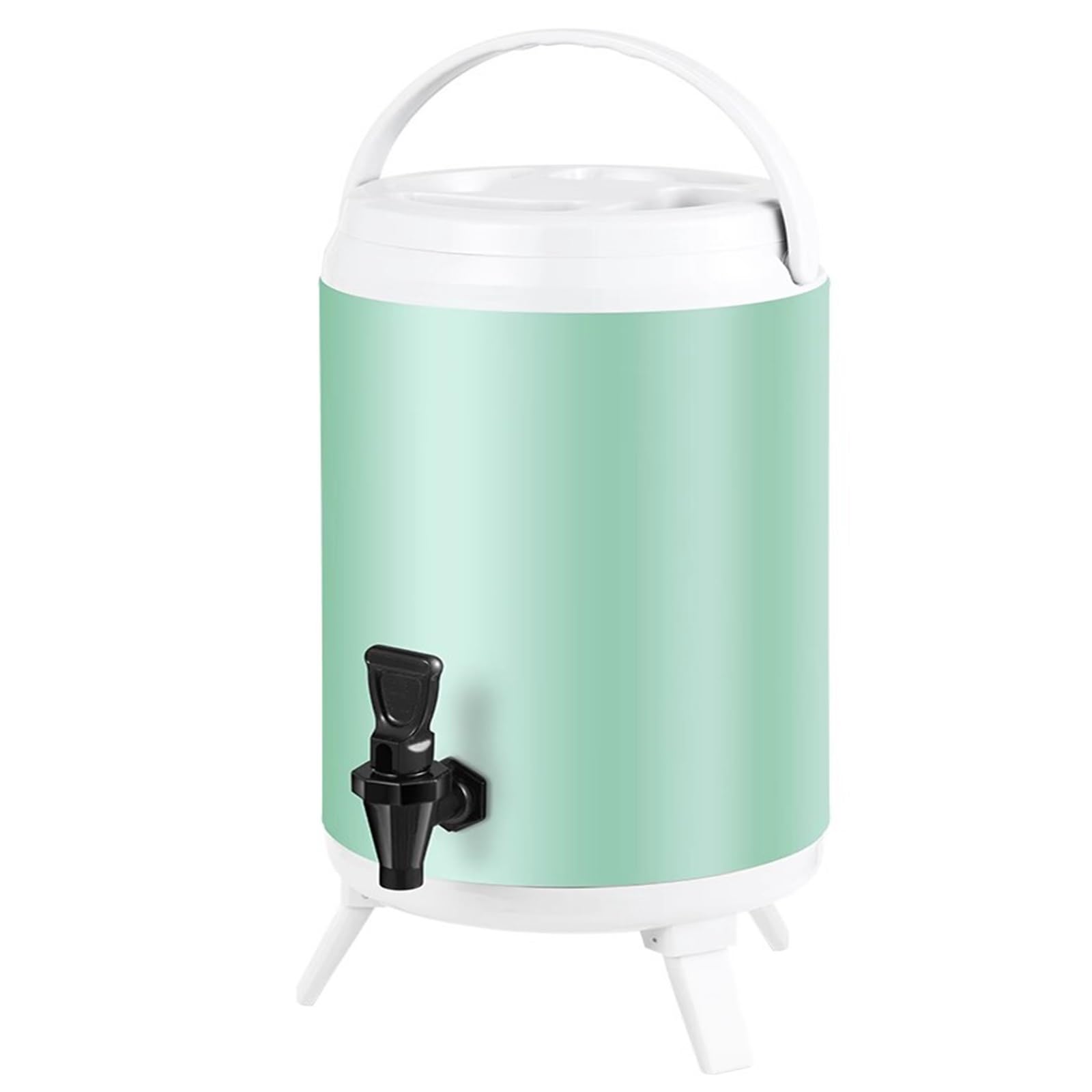 Dispensadores De Agua Caliente, Dispensadores De Bebidas Isotérmicos, Dispensadores De Bebidas Isotérmicos, Jarra De Café Caliente Y Frío De Acero Inoxidable, Barril Isotérmico/Bianco/15L, Groen 19L