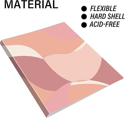 Miniatura 5 de GABraden Carpeta con fundas de plástico con fundas de plástico, 30 libros de presentación de bolsillo de 8.5 x 11 pulgadas, 60 páginas, carpeta de