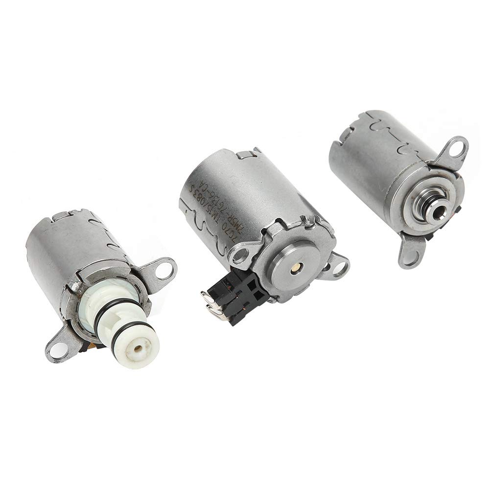 Qiilu 9-teiliges Getriebemagnetventil, 6-Gang MPS6 6DCT450 Getriebemagnetkit Passend für Focus/C-/Galaxy//Mondeo