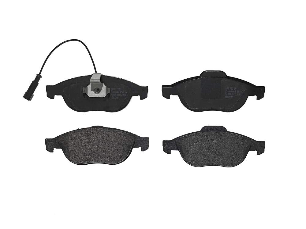 Brembo P 23 114 komplet klocków hamulcowych, hamulec tarczowy – (4-częściowy)