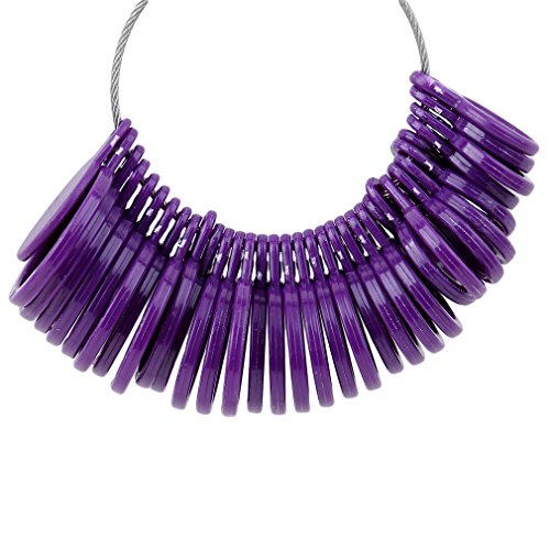 Meoliny Removable Ring Sizer Plastic Jewelry Sizing Measuring Tool Set Finger Sizer Ring Gauges For Men Women #TOP2