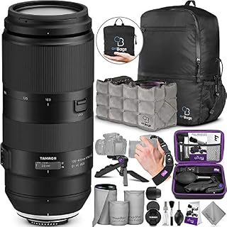 Tamron 100-400mm f/4.5-6.3 Di VC USD Lens for Canon EF with Altura Photo