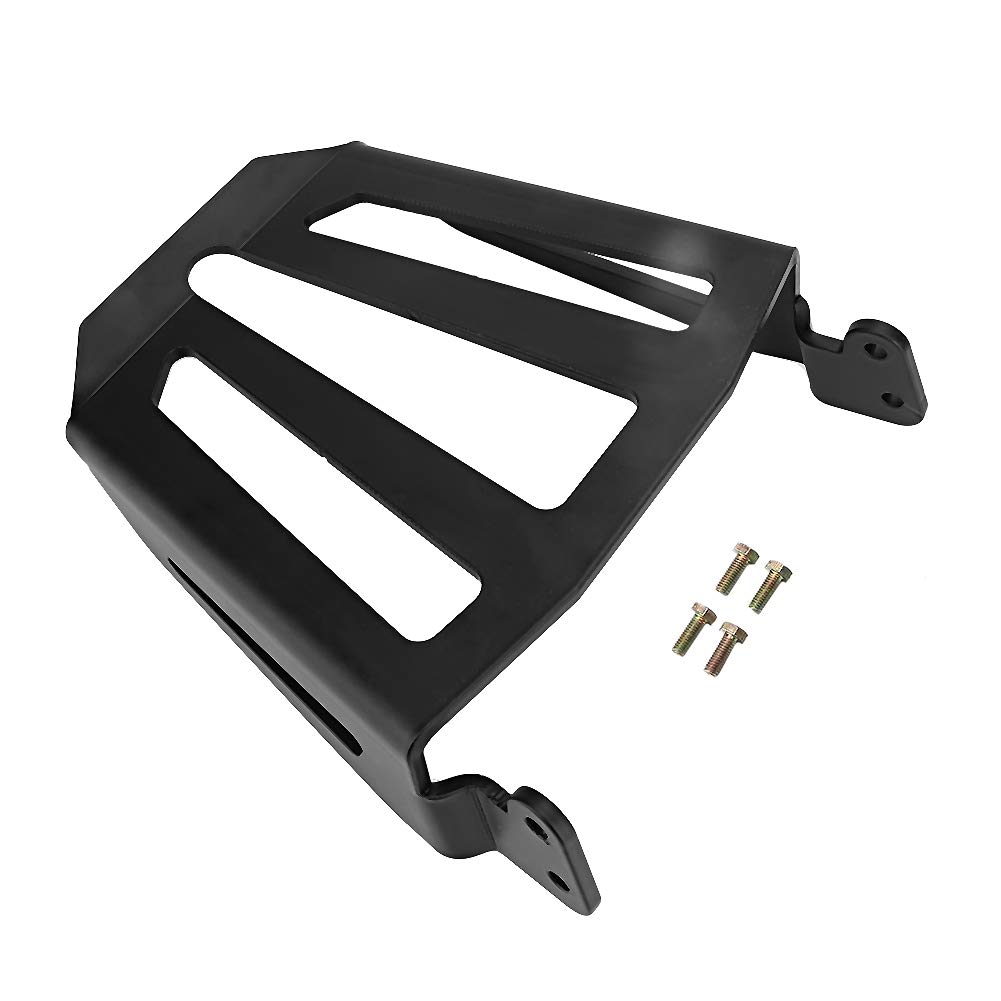 Portapacchi Posteriore per Moto in Ferro Resistente Nero Durevole Portapacchi Adatto per Modelli XVS950 2014 2015 2016 2017