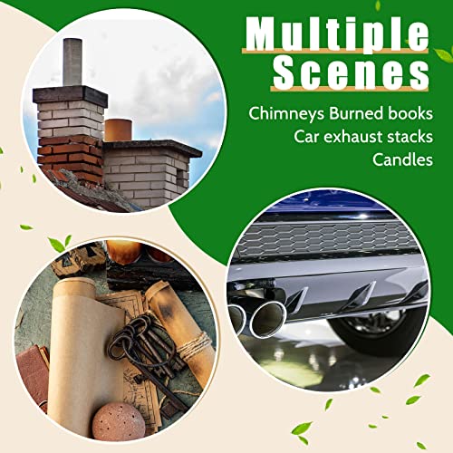 Image of Tessco for you 15 Pcs Reusable Soot Eraser Sponge for Dry Cleaning - Effective Soot Remover for Pet Hair, Dust, and Dirt on Painted Walls, Books, and Car Interiors