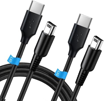 USB-C   2  3DS/3DS XL/3DS LL/2DS/DSi/DSi XL/2DS XL/New 2DS LL  Type-C     5