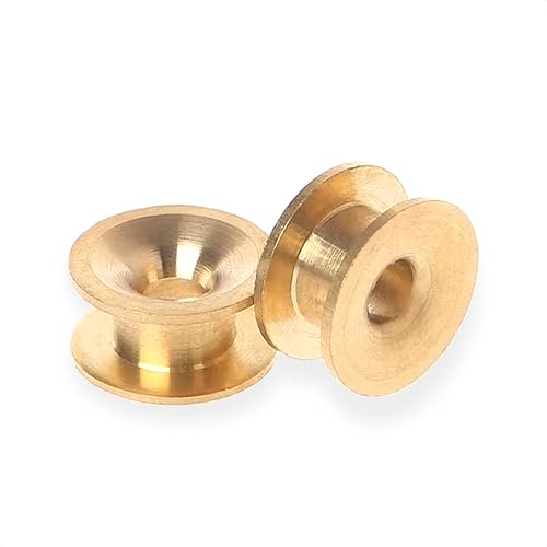 Miniatura 2 de ALEOED 10 piezas universales de cabezal de recortadora de césped con ojales, piezas de repuesto para cortadora de césped