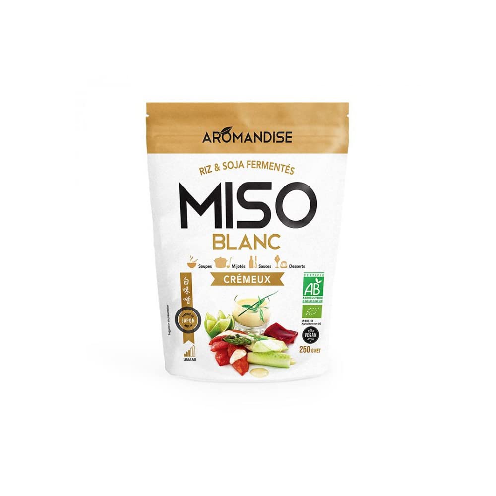 Aromandise - Miso blanc crémeux bio 250g