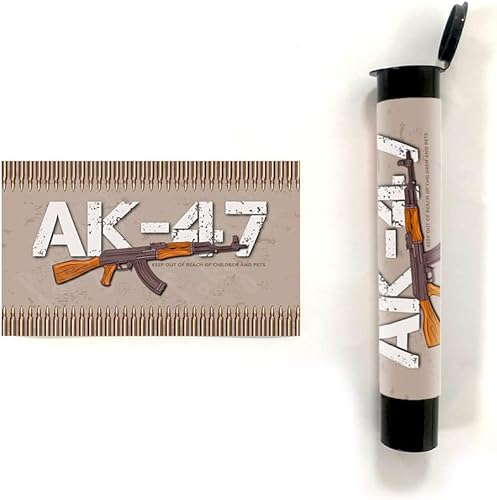 Miniatura 10 de 100 calcomanías de papel adhesivas para tubos preenrollados de 4.567in (TW)