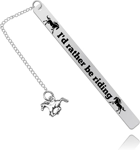 Horse Lover Gifts for Women Men Bookmark Horse Gift for Women Girls Christmas Bi