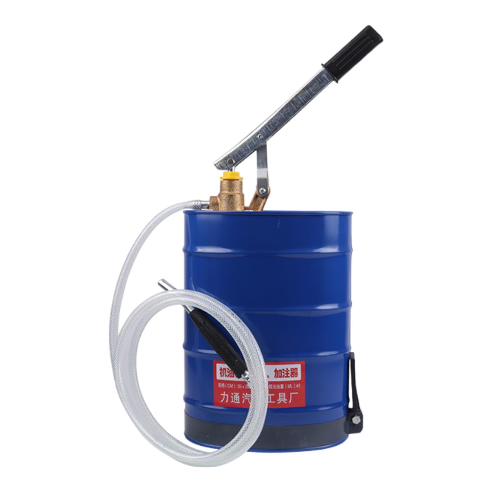 Pompa Oiler Mano a pressione manuale Manuale del motore Filer dell'olio di riempimento per manutenzione automatica dell'olio riempitivo manuale della, Blu