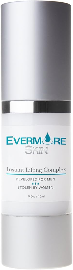 Evermore Skin Care, Anti-Aging, Face Serum, Eye Serum, Moisturizer Reduce Puffiness, Dark Circles, Crows Feet, Under-Eye Bags, Natural, Hypoallergenic, Sensitive Skin (Skin Instant Lifting Complex)