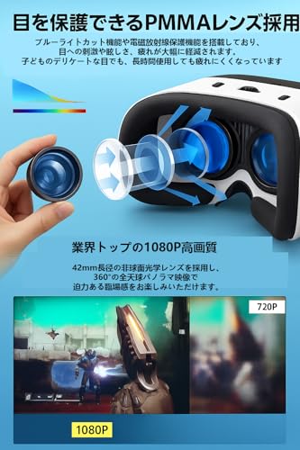 VR SHINECON リモコン付き VRゴーグル の商品画像 6