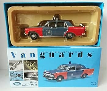 Amazon.com: Corgi Vanguards for Ford Zephyr Mk4 RAF Bomb