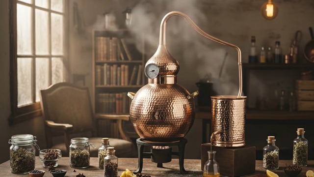 Amazon.com: 5 Gallon Pure Copper Alembic Still for Whiskey