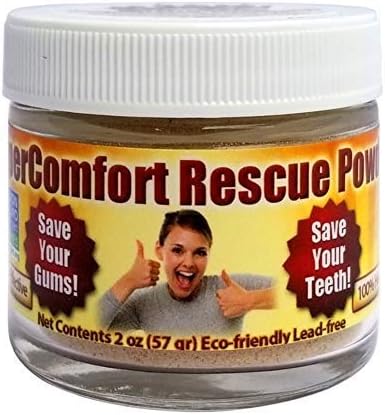 Gum Disease Help Tooth Powder - Rescue Powder-Helps Remove Recession, Plaque, Prevent Gingivitis, Bleeding Gums & Gum Sensitivity, Helps Inflammation, Prevent Cavities, Receding Gums & Planus Lichens