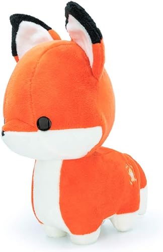 Bellzi Lindo juguete de peluche de zorro naranja adorable juguete de zorro suave regalo perfecto para niños bebés niños pequeños - Pouncing Foxxi