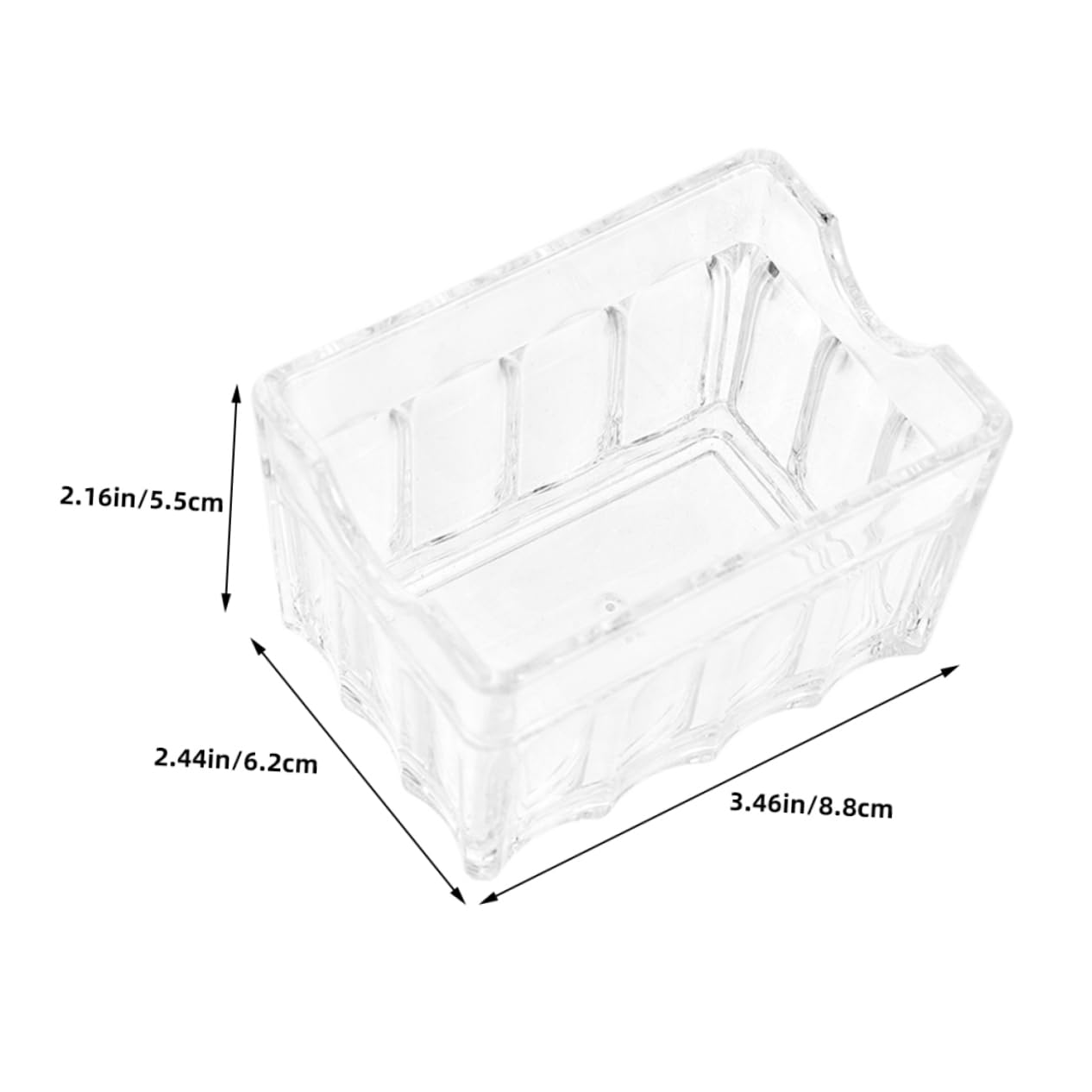 Homoyoyo Sugar Packet Holder Tea Bag Holder Organizer Desktop Storage Box Office Home