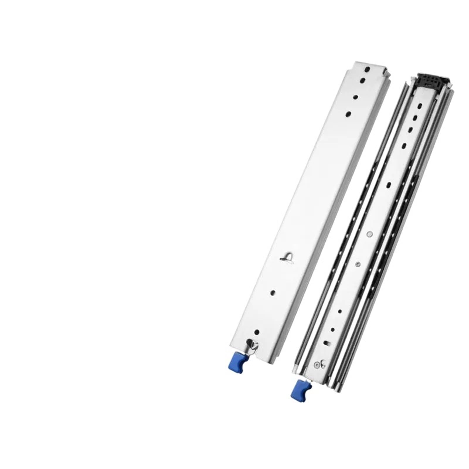 1 paire de glissières de tiroir avec serrure, extension totale, capacité de charge 120 kg, largeur 53 mm(20inch (500mm))