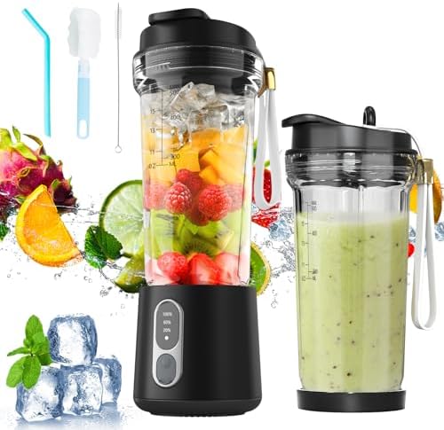 Licuadora Portatil Portable Blender, Small Smoothie Shake Maker