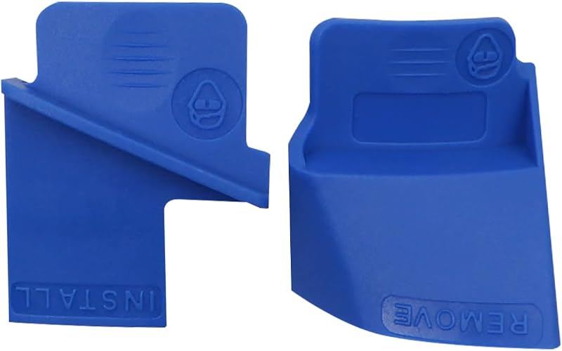 ZIMISI 2PCS Stretch Belt Mate Kit, Plastic Auxiliary Pulley Belt Installer Tool for Timing Belt, Universal Serpentine Stretch Belts Remover Tool for Car Trolley Truck Cart Belts (Plastic)