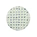 French Countryside 9.25" Decorative Flower Round Terracotta Dinner Plate