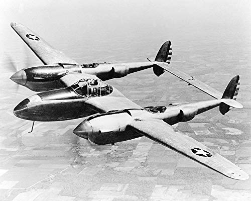 Amazon.com: Home Comforts Lockheed Yp-38 / P-38 Lightning In