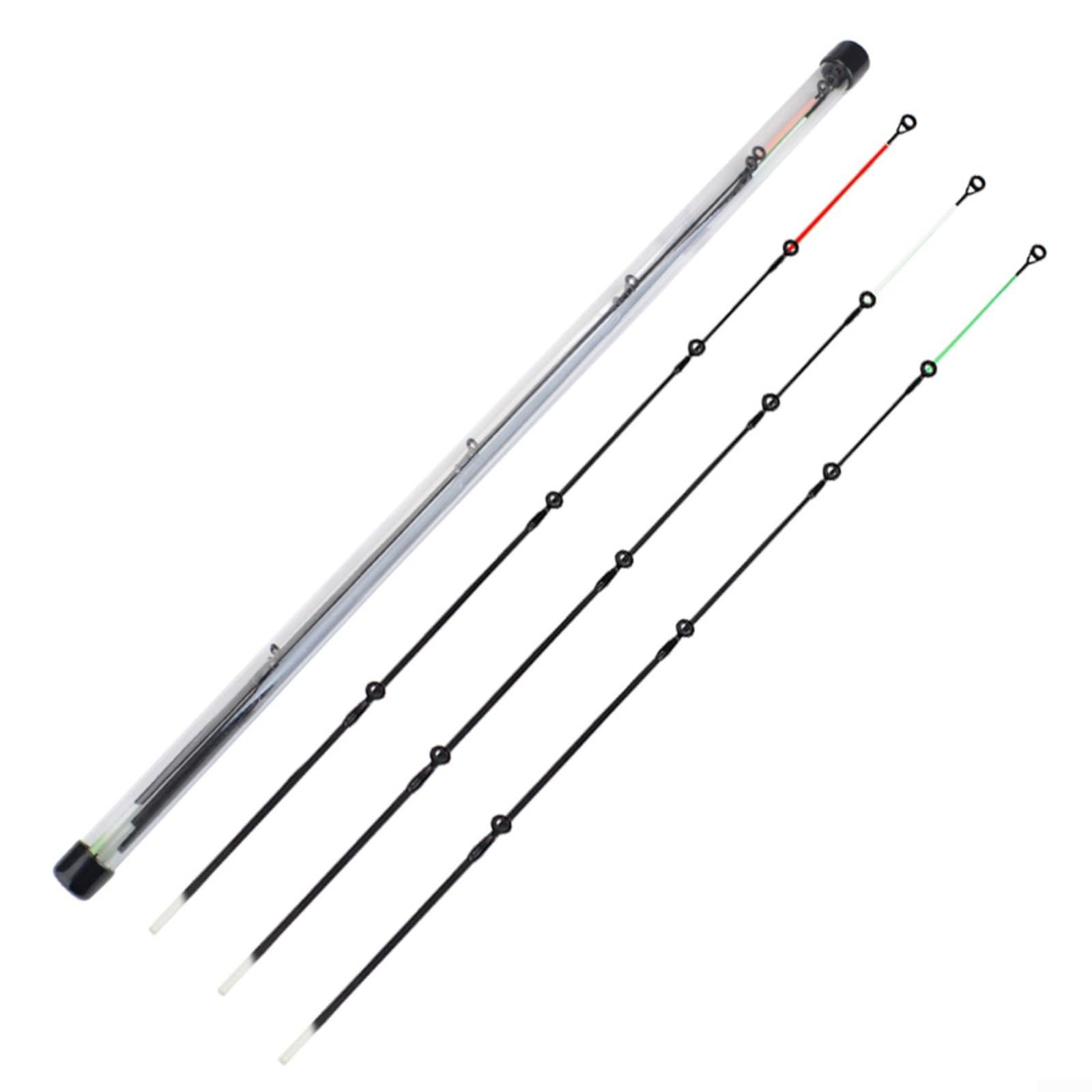 Juego de caña de pescar de fibra de vidrio, M/L/H, 50-120 g, accesorio de pesca