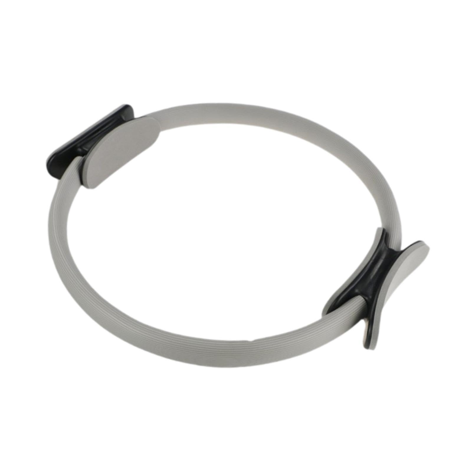 Pilates Ring Circle Workout for Women Men for Back Abdominal Muscle Shoulder Gray|Sporting Goods |Pilates Rings-image-39