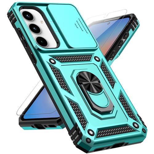 Coque Samsung Galaxy A35 5G avec protège écran HD et béquille de visionnage