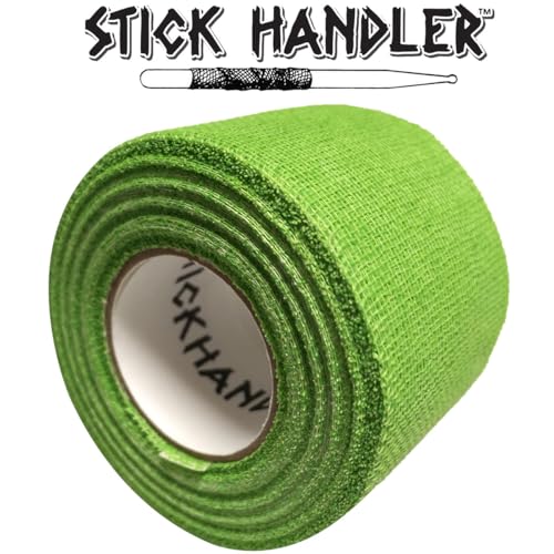 Cinta adhesiva profesional para baquetas STICK HANDLER (verde, paquete de cuatro) miniatura 2
