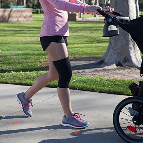 COPPER FIT COOL Knee Compression Sleeve for Knee Pain, Inflammation, Joint Pain Relief, Meniscus, ACL, Arthritis, - Walking, Running, Workout -- Knee Compression Support for Men and Women 2XL by Copper Fit - Image 5