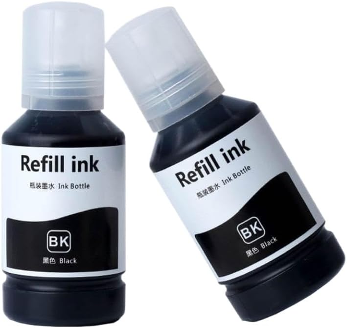 Ink Bottle Compatible with M1100 M1180 M1120 M2140 M2170 M3170 M3180 Printer(1bottle Black)