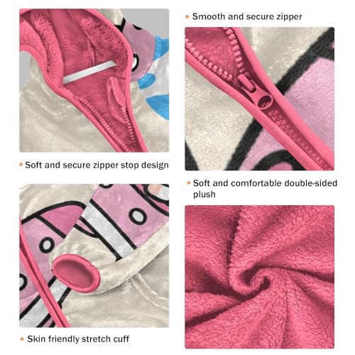 GuoChe Space Baby Boy Sherpa Jacket3