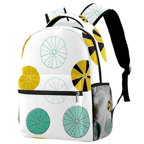 Sac à dos de voyage multicolore ergonomique pour soulager le dos des adolescents