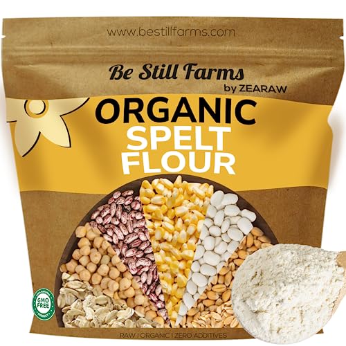 Spelt Flour Organic Bulk by Be Still Farms - Bread
