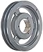 Browning 2B5V86 Split Taper Sheave, Cast Iron, 2 Groove, A, B or 5V Belt, Uses B Bushing