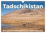 Tadschikistan - Eine wunderschöne Reise in ein unbekanntes Land. (Wandkalender 2023 DIN A4 quer), Calvendo Monatskalender - M. Scott 