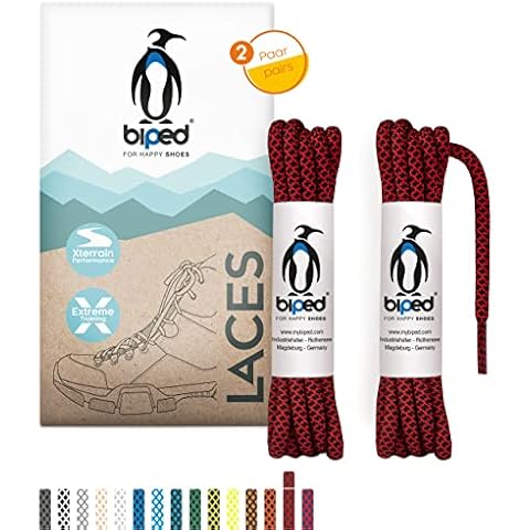 biped Bicolor Rope Shoelaces for All Shoes Cover
