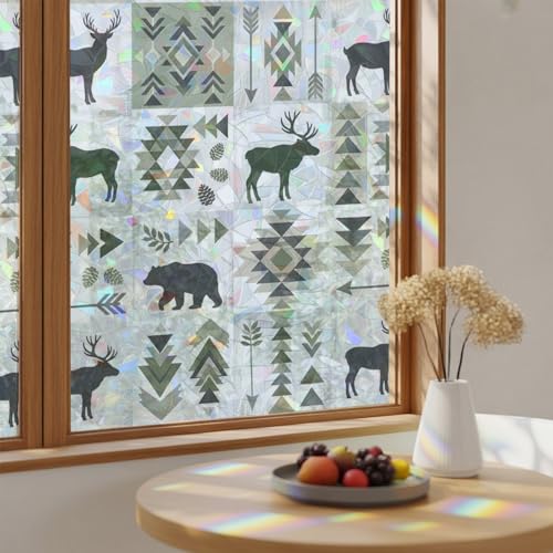 Película Decorativa para Ventanas Privacidad 19.6" x 39.3" (2pcs) miniatura 2