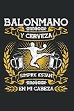  Balondamano Equipo Jugador - Jarras Cerveza Deporte Handball Cuaderno De Notas: Formato A5 I 110 Páginas I Regalo Como Diario Planificador O Agenda