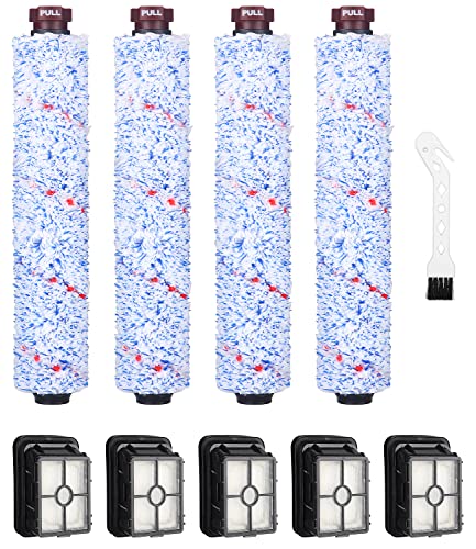 Accesorios para Bissell Crosswave 3 en 1,4 y 5 filtros para Bissell Crosswave 3 en 1, rodillo de...