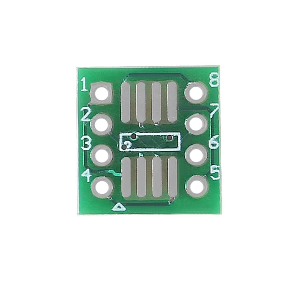 Adafruit SMT Breakout PCB for SOIC-8, MSOP-8 or TSSOP-8 - Pack of 6 - buy at