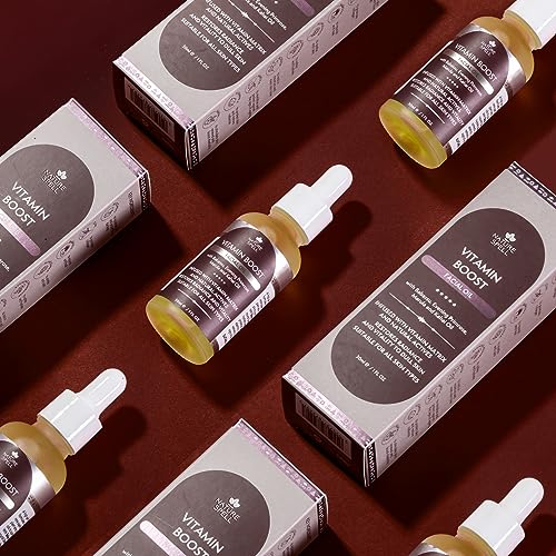 Nature Spell Vitamin Boost Face Oil, Deep Hydration & Improves Skin Texture, Helps Lock in Moisture - Image 4