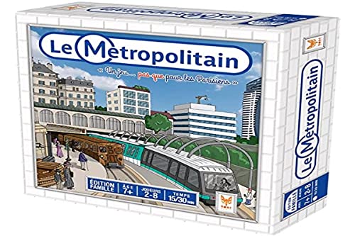 Preisvergleich Produktbild Topi Games 259001 Metropolitan Spiel Nicht DASS für Le Parisien