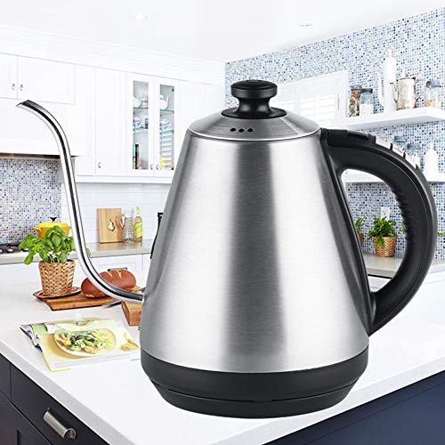 Tetera Eléctrica Acero Inoxidable 1L con Control Temperatura miniatura 3