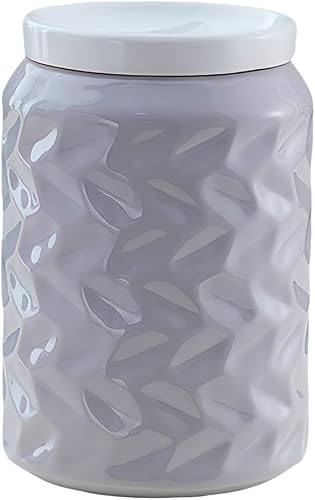 Ceramic Jar with Lid, 34oz Food Storage Jar with Airtight Seal Ceramic Lid for S