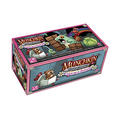 Munchkin Dungeon Cute As A Button Expansion Pack, Fun-Filled Adventures